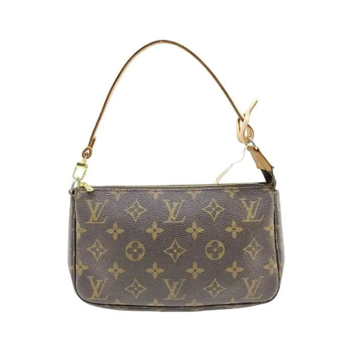 Louis Vuitton Louis Vuitton Monogramme Pochette Monogramme Canvas, Brown, Canvas, Clutch