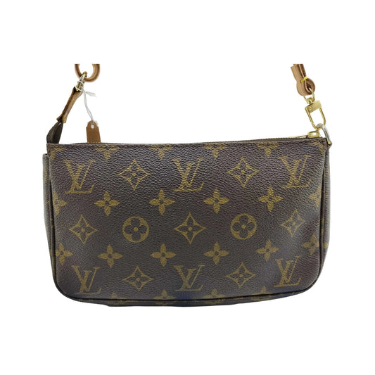 Louis Vuitton Louis Vuitton Monogramme Pochette Monogramme Canvas, Brown, Canvas, Clutch