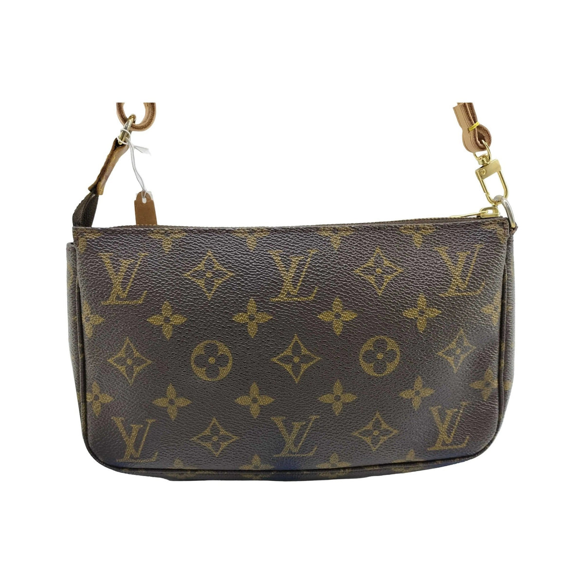 Louis Vuitton Louis Vuitton Monogramme Pochette Monogramme Canvas, Brown, Canvas, Clutch