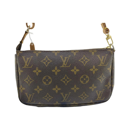 Louis Vuitton Louis Vuitton Monogramme Pochette Monogramme Canvas, Brown, Canvas, Clutch