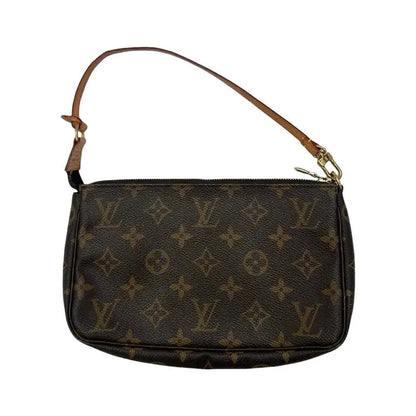 Louis Vuitton Louis Vuitton Monogramme Pochette Monogramme Canvas, Brown, Canvas, Clutch