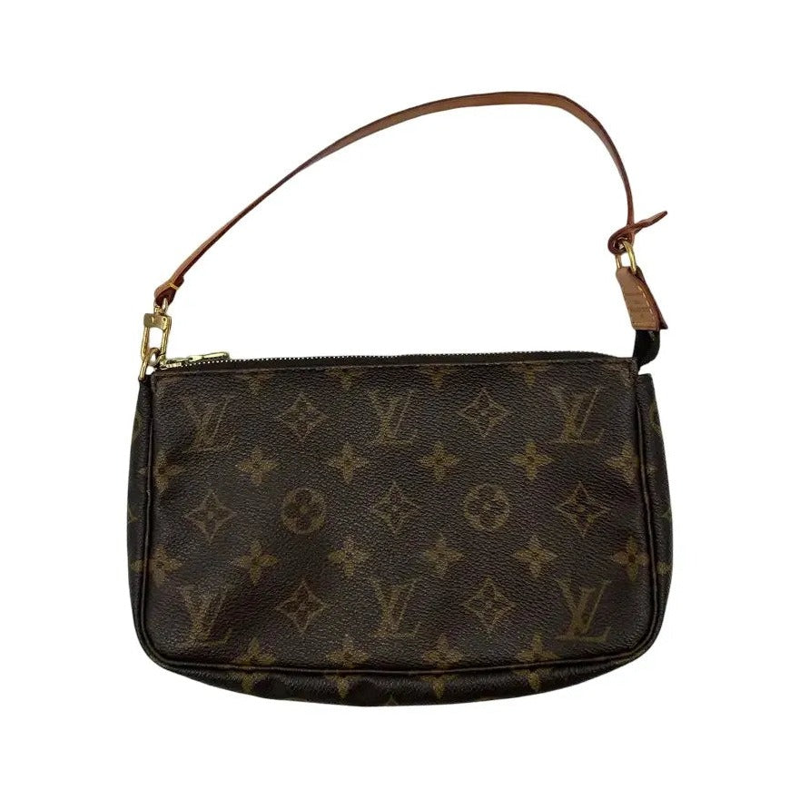 Louis Vuitton Louis Vuitton Monogramme Pochette Monogramme Canvas, Brown, Canvas, Clutch