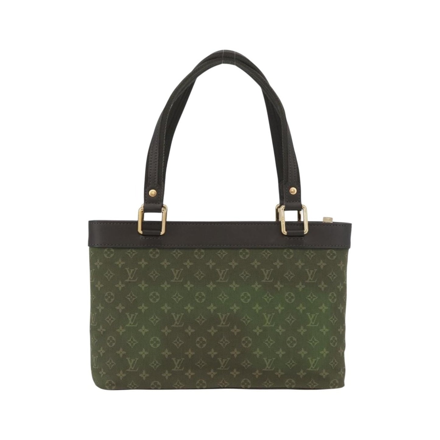 Louis Vuitton Lucille Mini Lin, Khaki, Canvas, Handbag