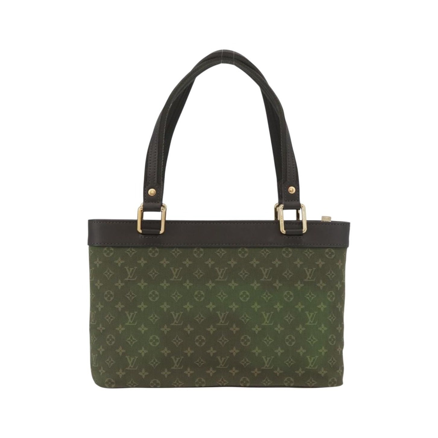 Louis Vuitton Lucille Mini Lin, Khaki, Canvas, Handbag