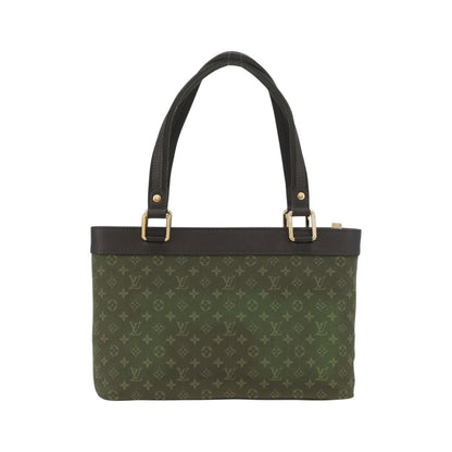 Louis Vuitton Lucille Mini Lin, Khaki, Canvas, Handbag