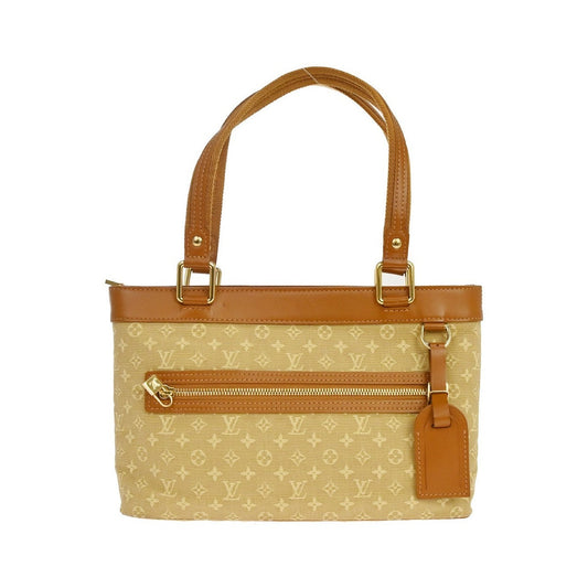 Louis Vuitton Lucille Mini Lin, Beige, Canvas, Handbag