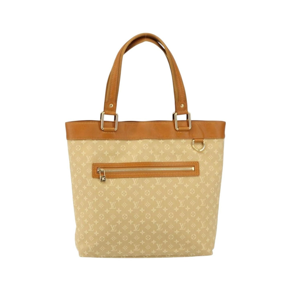 Louis Vuitton Lucille Mini Lin, Beige, Canvas, Handbag