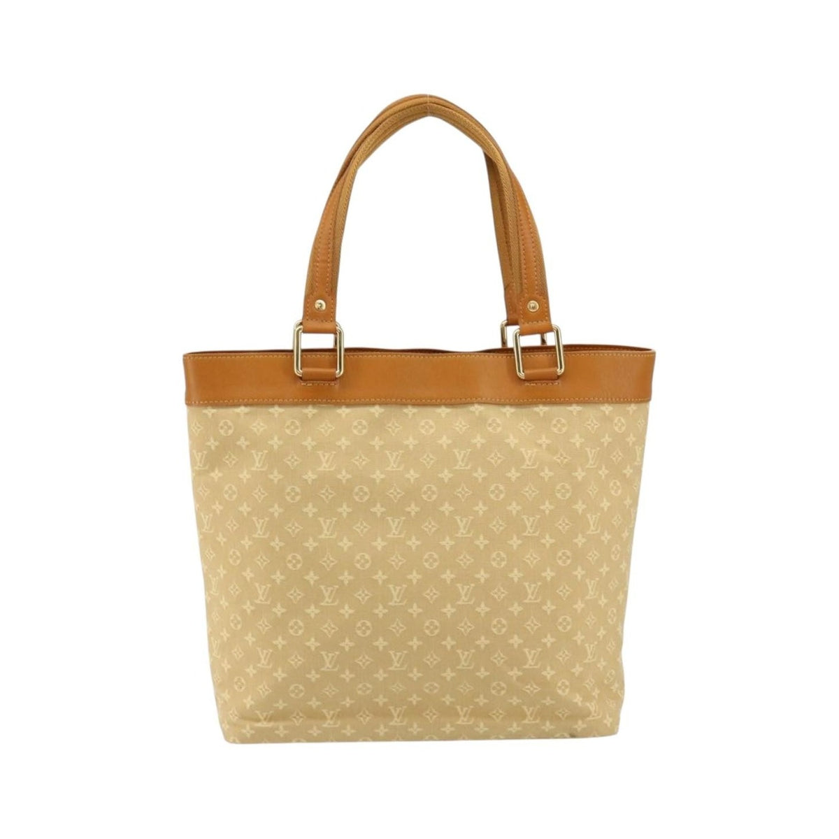 Louis Vuitton Lucille Mini Lin, Beige, Canvas, Handbag