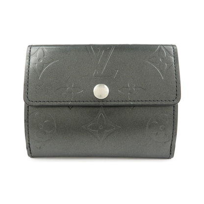 Louis Vuitton Ludlow Vernis, Gray, Leather, Wallet