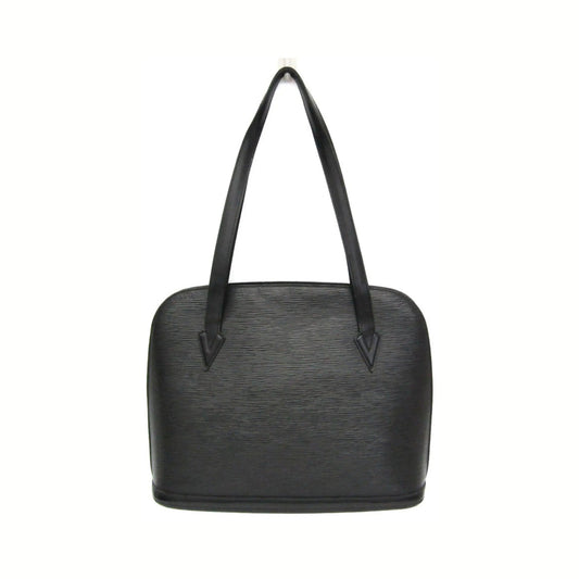 Louis Vuitton Lussac Epi Leather, Black, Leather, Shoulder Bag