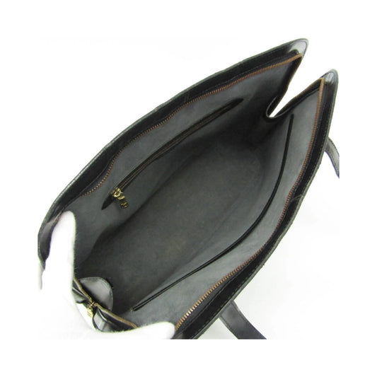 Louis Vuitton Lussac Epi Leather, Black, Leather, Shoulder Bag