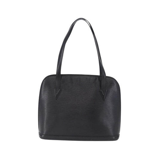 Louis Vuitton Lussac Epi Leather, Black, Leather, Shoulder Bag