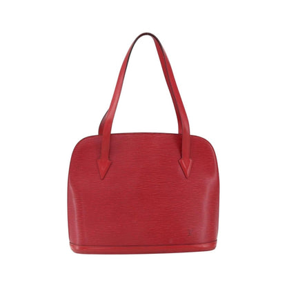 Louis Vuitton Lussac Epi Leather, Red, Leather, Shoulder Bag