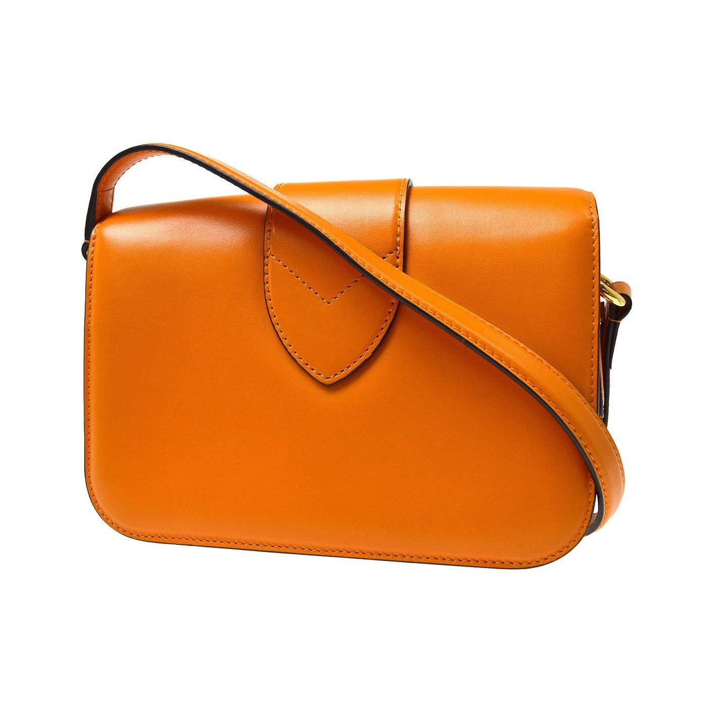 Louis Vuitton LV Pont 9 Leather, Orange, Leather, Shoulder Bag
