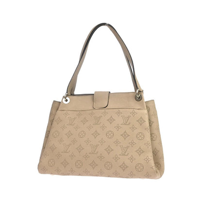 Louis Vuitton Mahina Monogram Leather, Beige, Leather, Shoulder Bag