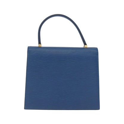 Louis Vuitton Malesherbes Epi Leather, Blue, Leather, Handbag