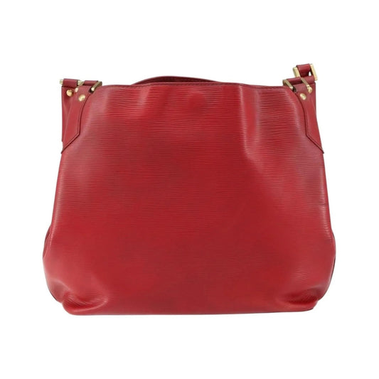 Louis Vuitton Mandara Epi Leather, Red, Leather, Shoulder Bag