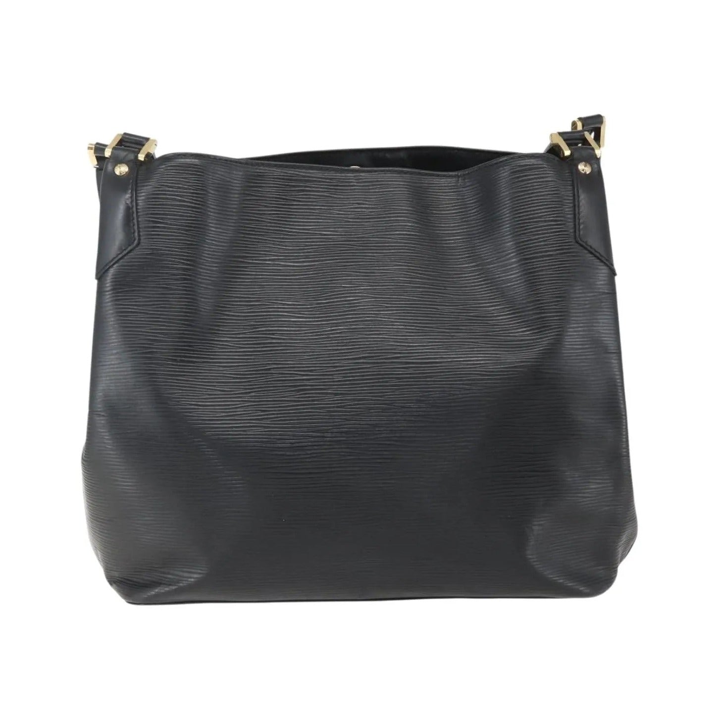 Louis Vuitton Mandara Epi Leather, Black, Leather, Shoulder Bag