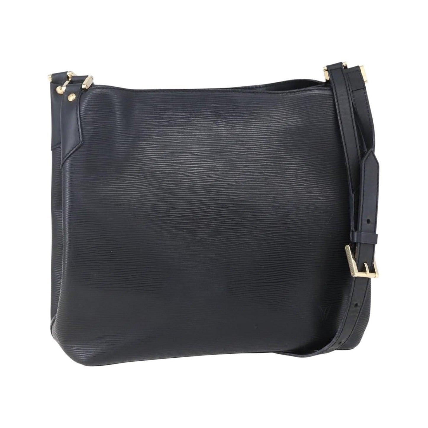 Louis Vuitton Mandara Epi Leather, Black, Leather, Shoulder Bag