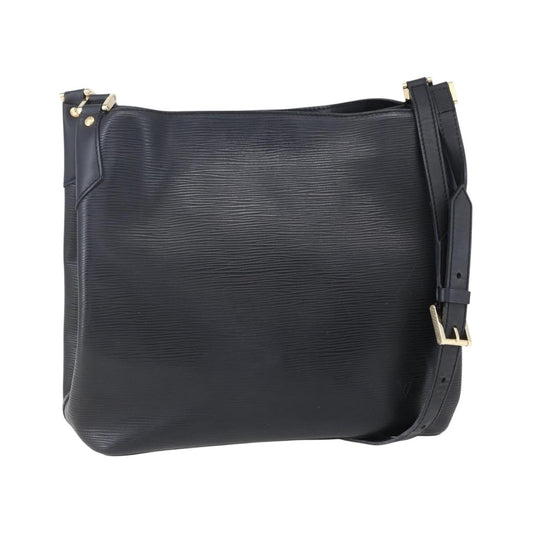 Louis Vuitton Mandara Epi Leather, Black, Leather, Shoulder Bag