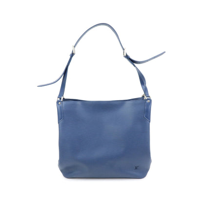 Louis Vuitton Mandara Epi Leather, Blue, Leather, Shoulder Bag