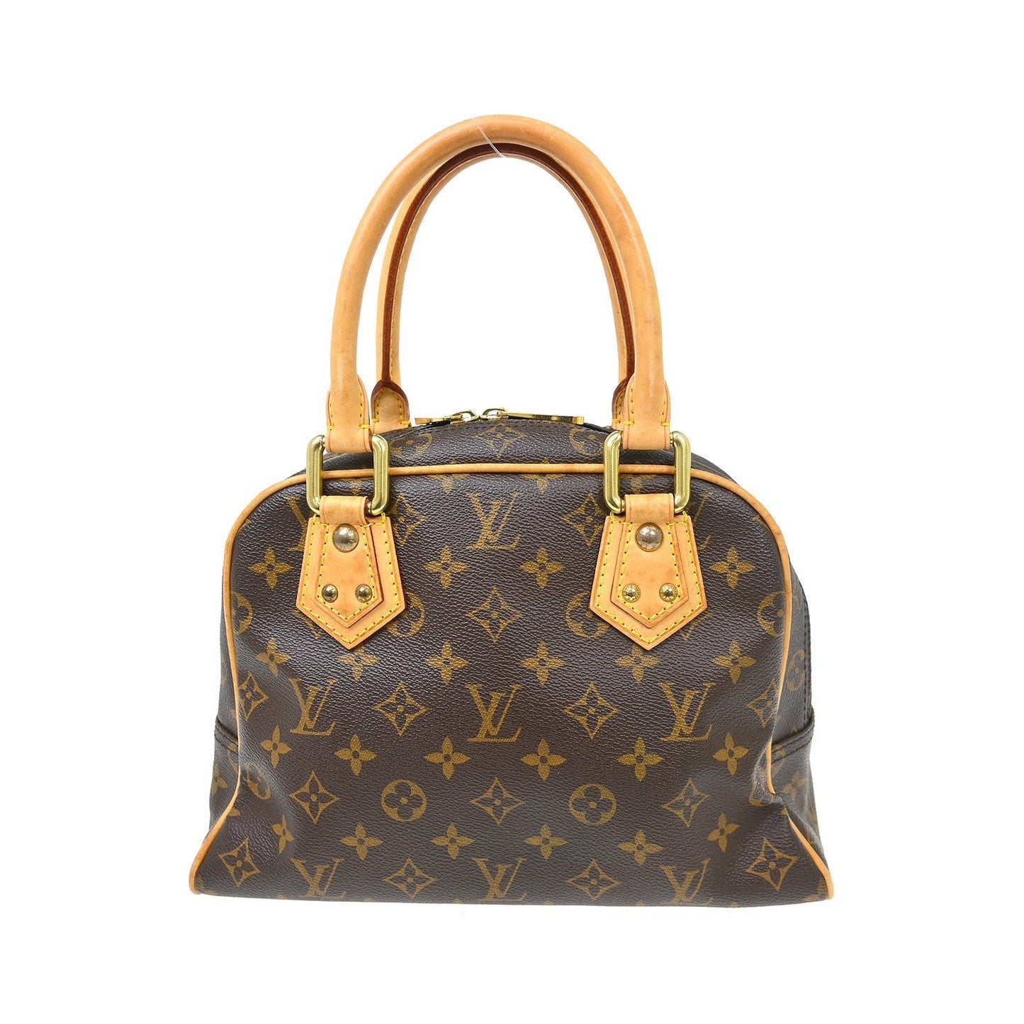 Louis Vuitton Manhattan Monogram, Brown, Canvas, Handbag