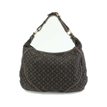 Louis Vuitton Manon Mini Lin, Brown, Canvas, Handbag