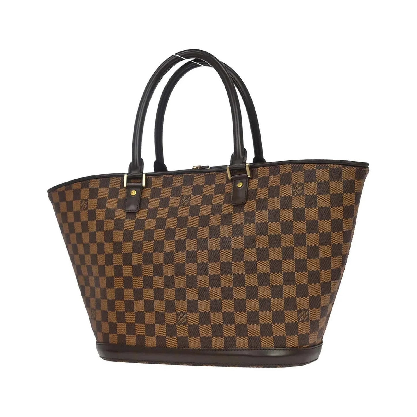Louis Vuitton Manosque Damier, Brown, Canvas, Tote Bag