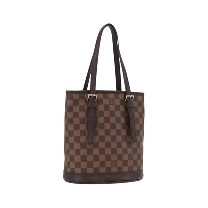 Louis Vuitton Marais Bucket Damier, Brown, Canvas, Handbag