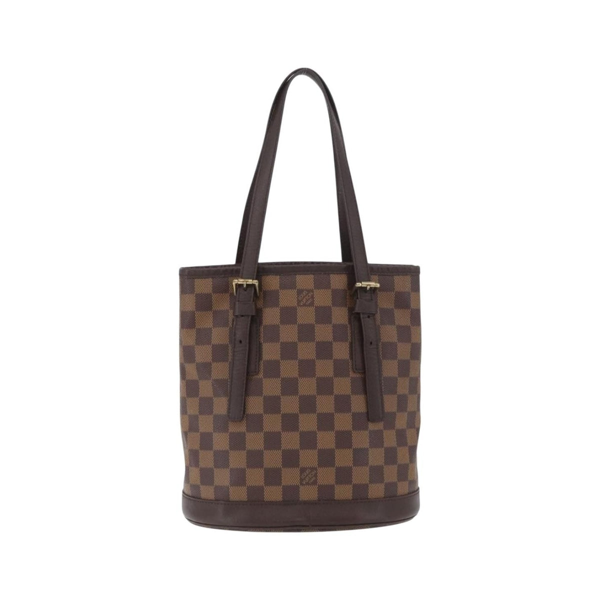 Louis Vuitton Marais Bucket Damier, Brown, Canvas, Handbag