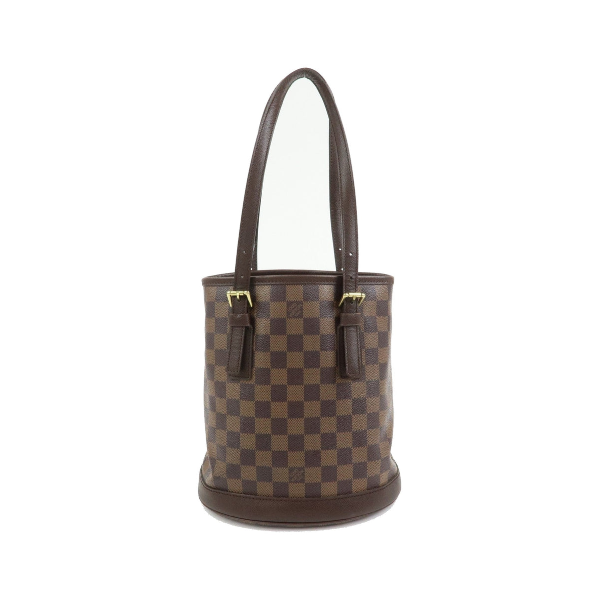 Louis Vuitton Marais Bucket Damier, Brown, Canvas, Handbag