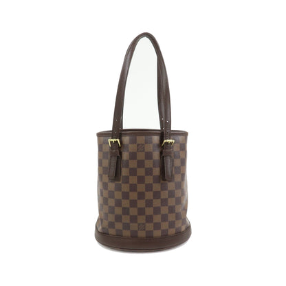 Louis Vuitton Marais Bucket Damier, Brown, Canvas, Handbag
