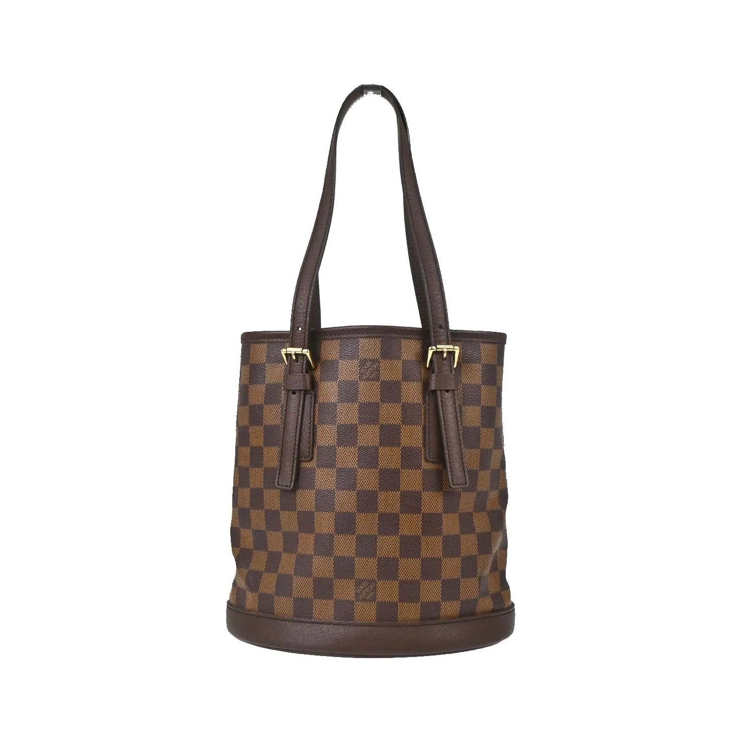 Louis Vuitton Marais Damier, Brown, Canvas, Tote Bag