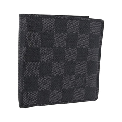 Louis Vuitton Marco Damier Graphite, Gray, Canvas, Wallet