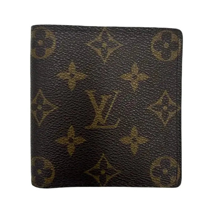 Louis Vuitton Marco Monogram Canvas, Brown, Canvas, Wallet