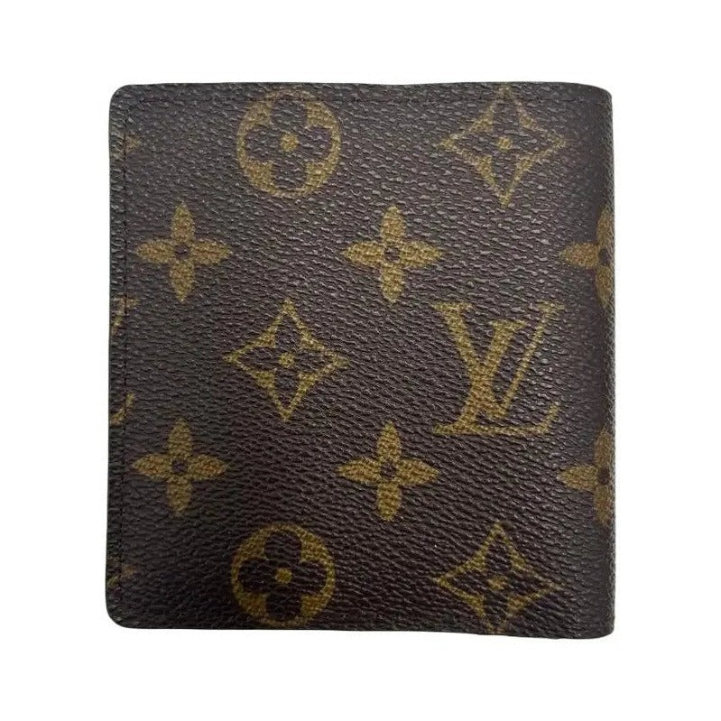 Louis Vuitton Marco Monogram Canvas, Brown, Canvas, Wallet