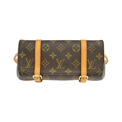 Louis Vuitton Marelle Monogram, Brown, Canvas, Clutch