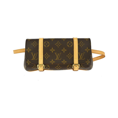 Louis Vuitton Marelle Monogram, Brown, Canvas, Clutch