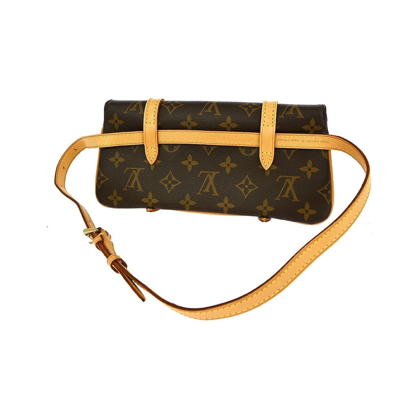 Louis Vuitton Marelle Monogram, Brown, Canvas, Clutch