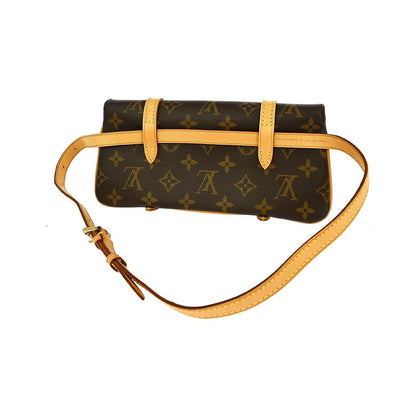 Louis Vuitton Marelle Monogram, Brown, Canvas, Clutch