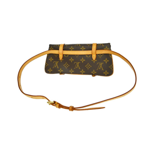 Louis Vuitton Marelle Monogram, Brown, Canvas, Clutch