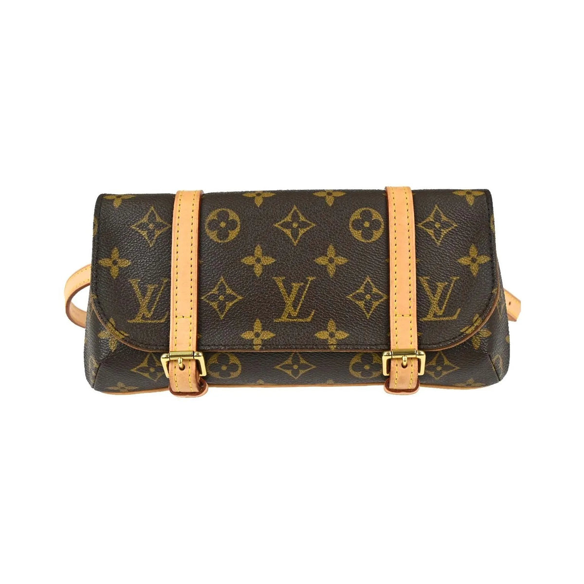 Louis Vuitton Marelle Waist Monogram Canvas, Brown, Canvas, Clutch