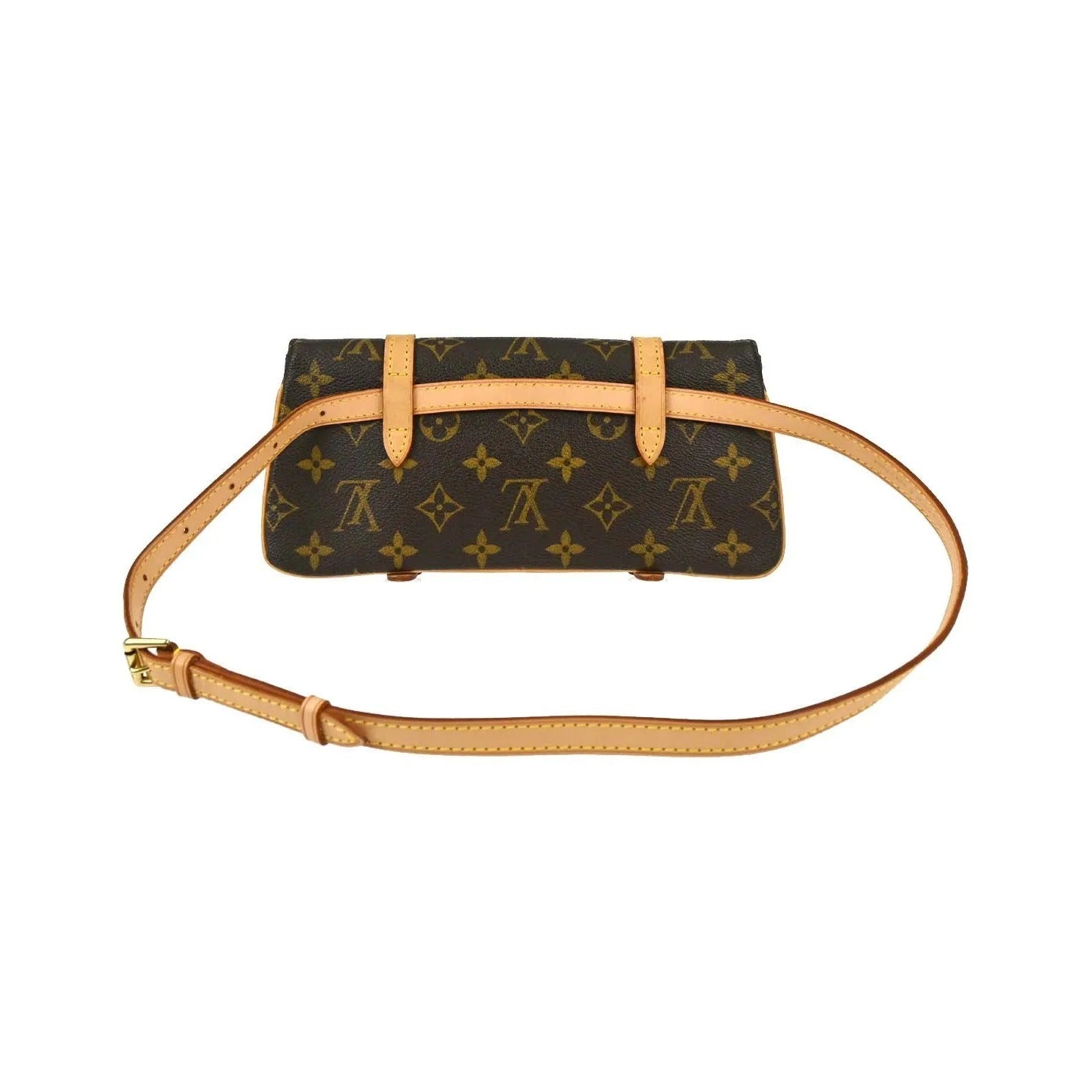 Louis Vuitton Marelle Waist Monogram Canvas, Brown, Canvas, Clutch
