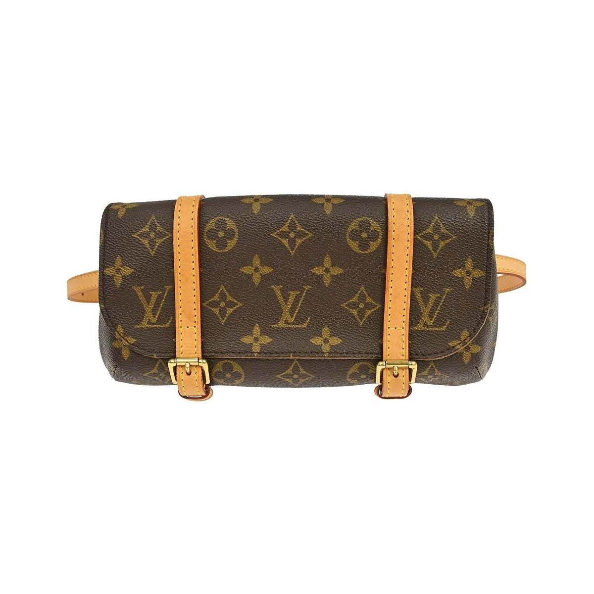 Louis Vuitton Marelle Waist Monogram Canvas, Brown, Canvas, Clutch