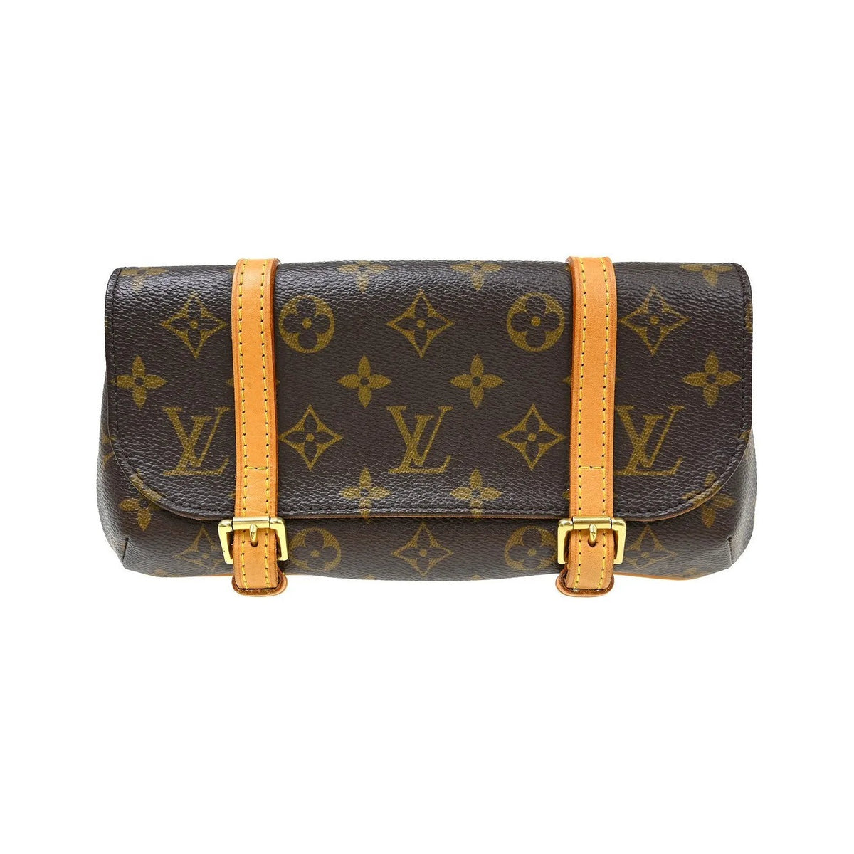 Louis Vuitton Marelle Waist Monogram Canvas, Brown, Canvas, Clutch