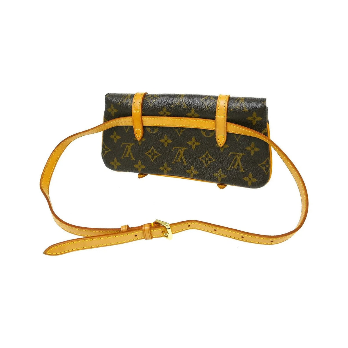 Louis Vuitton Marelle Waist Monogram Canvas, Brown, Canvas, Clutch