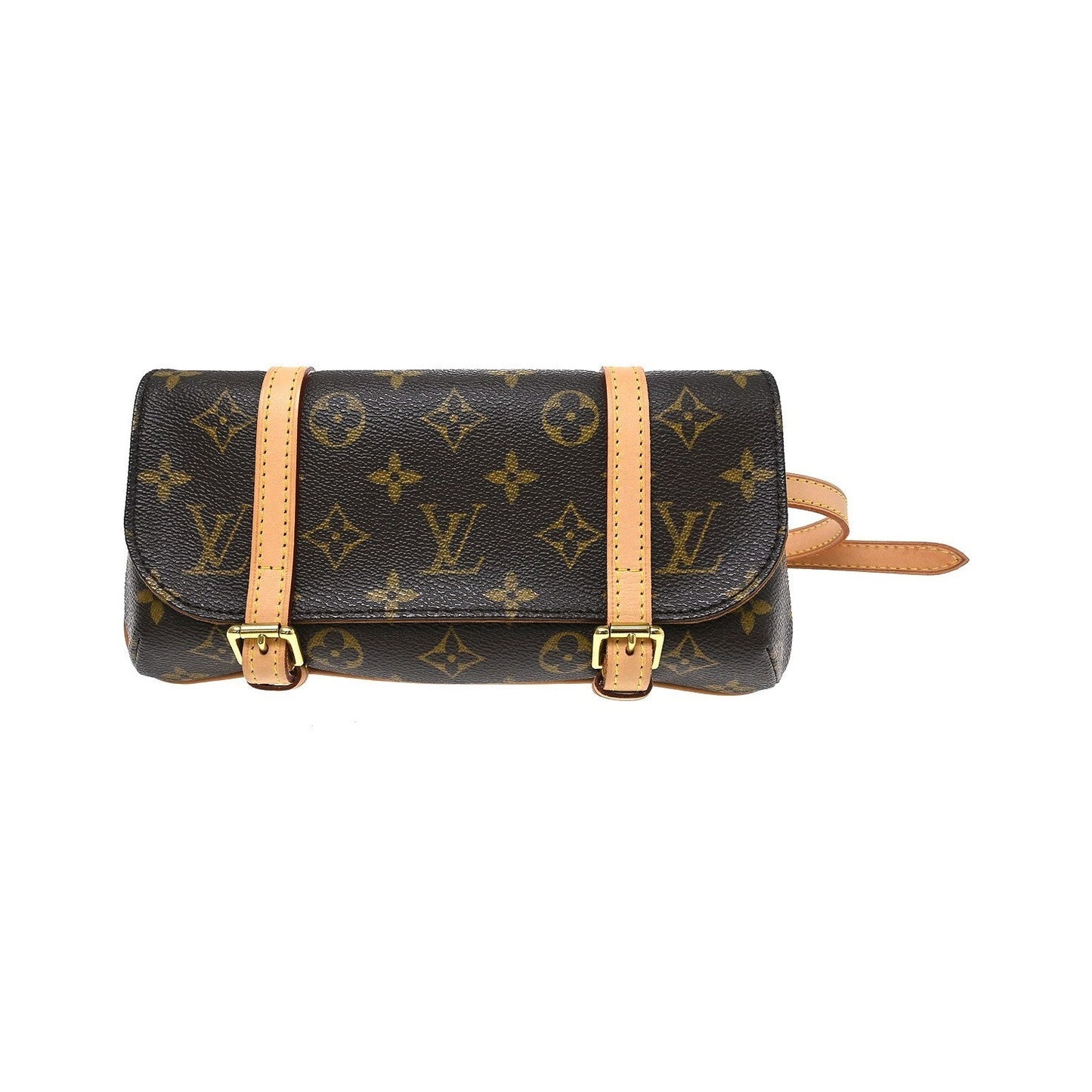 Louis Vuitton Marelle Waist Monogram Canvas, Brown, Canvas, Clutch