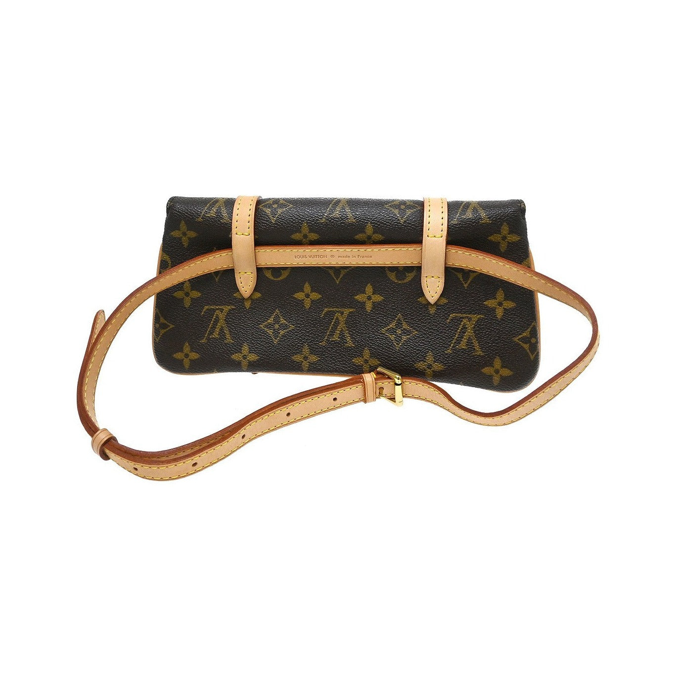 Louis Vuitton Marelle Waist Monogram Canvas, Brown, Canvas, Clutch