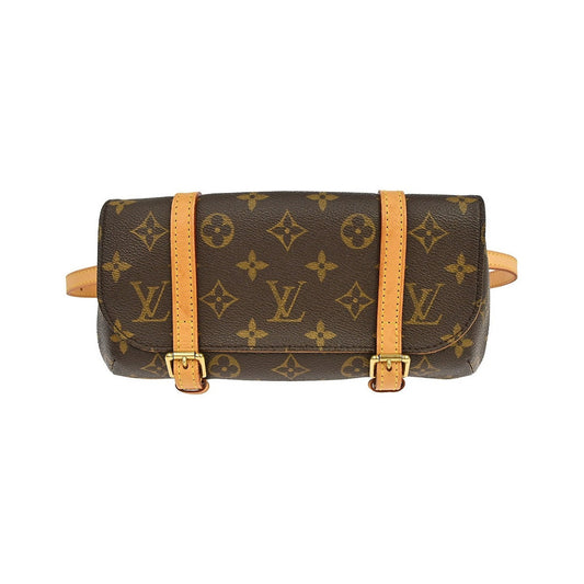 Louis Vuitton Marelle Waist Monogram Canvas, Brown, Canvas, Clutch