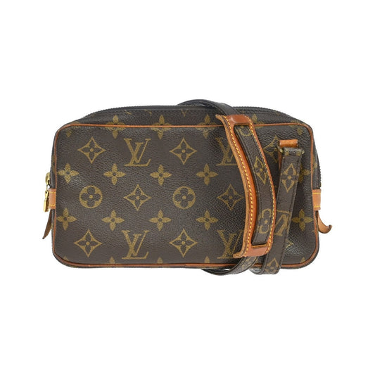 Louis Vuitton Marly Monogram, Brown, Canvas, Handbag